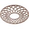 Ekena Millwork Cannes Wood Fretwork Pierced Ceiling Medallion, Wood (Paint Grade), 16"OD x 5 1/2"ID x 3/8"T CMWP16X16X0375CNMF - alternate 4